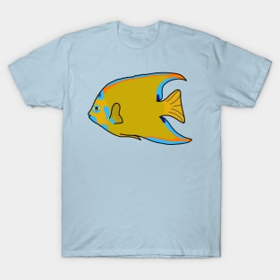 Golden Queen Angelfish T-Shirt